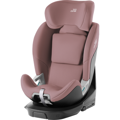 德國SWIVEL 0-7歲ISOFIX 360度旋轉汽座-沙漠玫瑰-(贈皮椅保護墊)