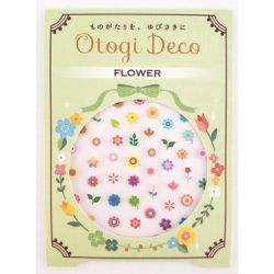 日本 Otogi Nail - 日本製 造型兒童防水指甲貼-花花世界-1枚(90貼)