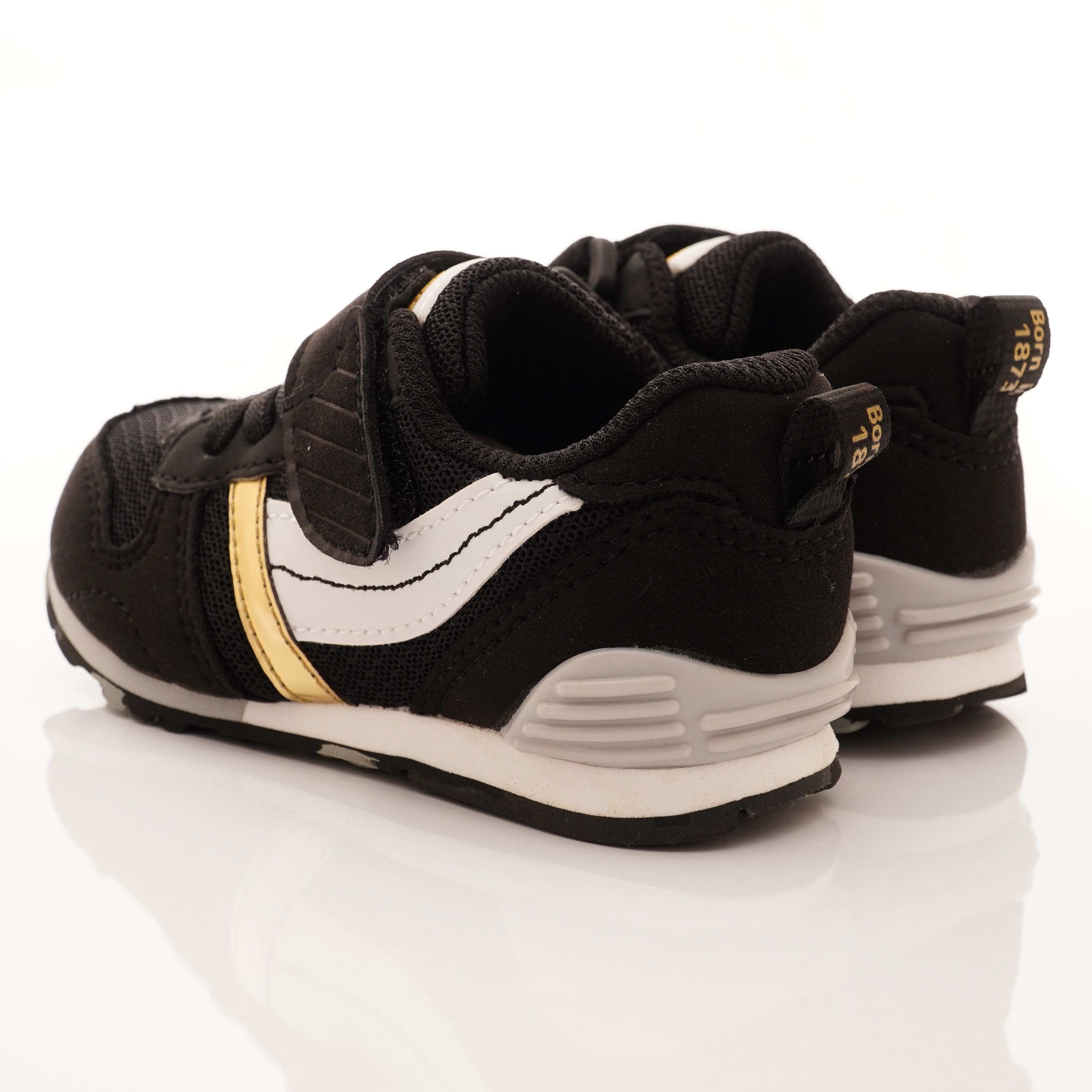 Moonstar日本月星 - 機能童鞋-HI系列2E經典款(中小童段)-黑