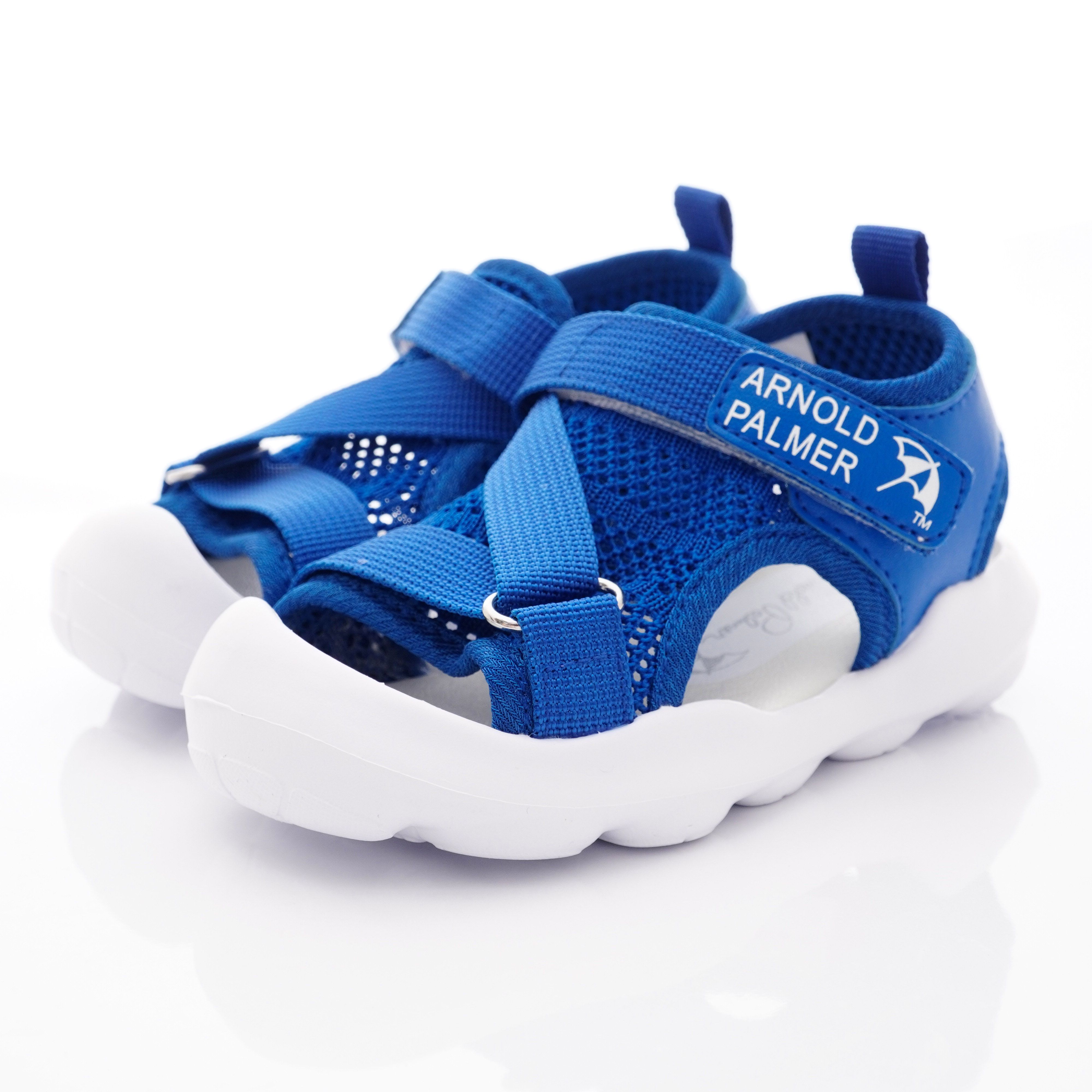 Arnold Palmer 雨傘牌 - 輕量大網眼涼鞋款(小童段)-藍