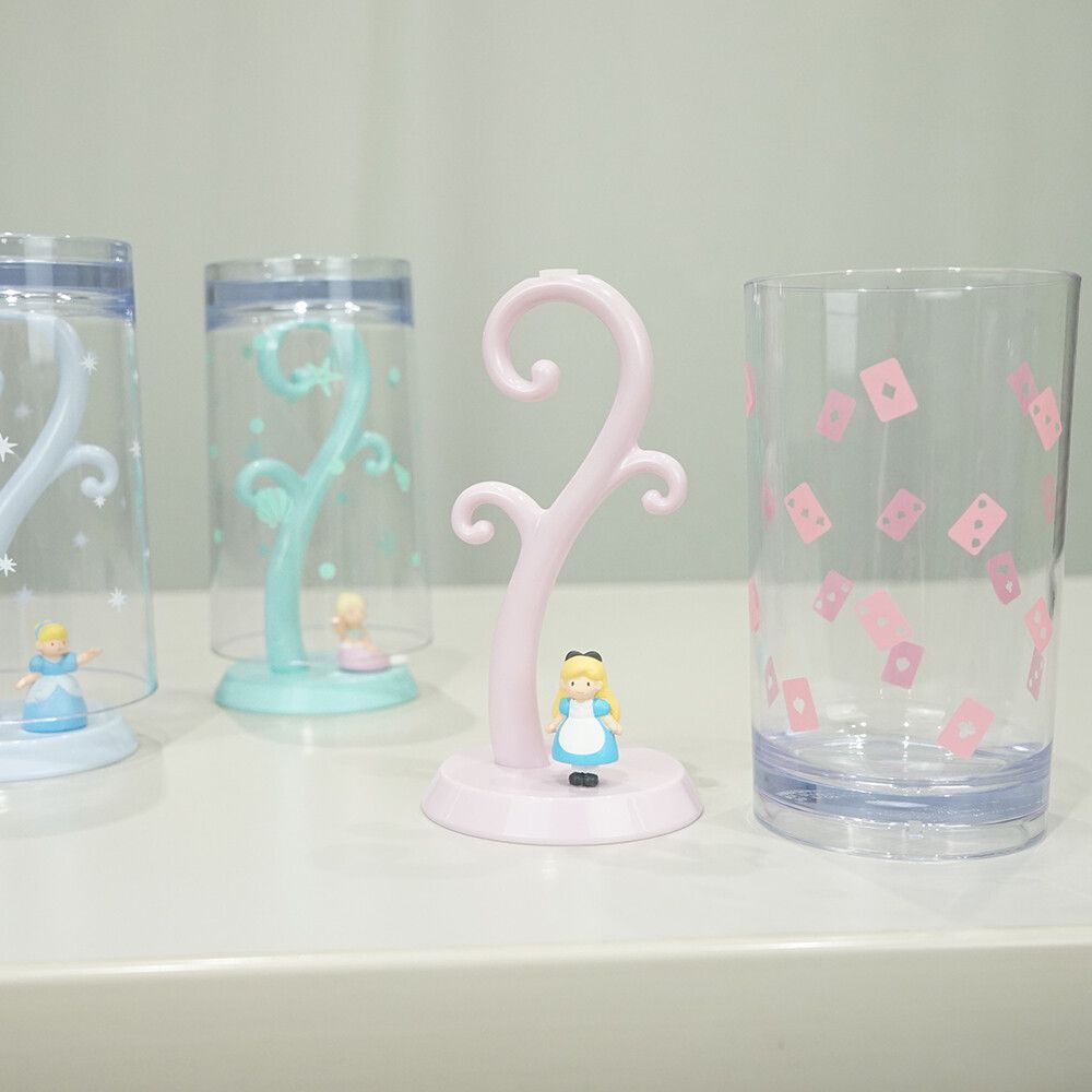 日本 Hashy - 樹枝造型杯架/漱口杯組-童話-灰姑娘 (杯子Φ6.5x11cm)