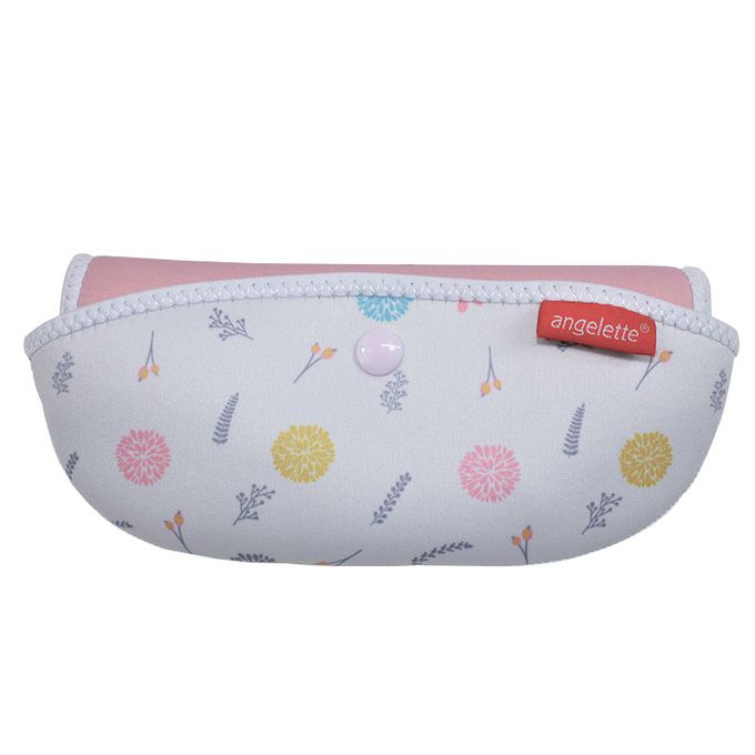 akachan honpo - angelette可收納立體口袋圍兜-彩色點點 (70~95cm)