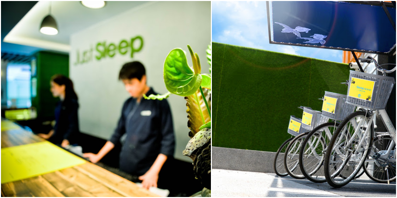 宜蘭泡溫泉吃美食｜捷絲旅礁溪館｜房內就有超大私人湯屋