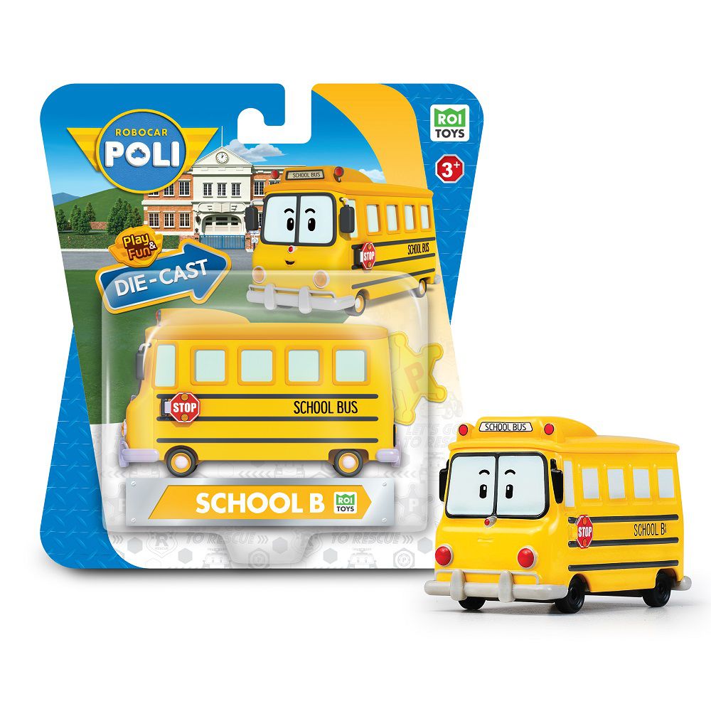 POLI 波力救援小英雄 - 合金車-校車哥哥