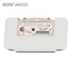 BEBE Amico - NEXT 2 Me Forever防蟎抑菌嬰兒透氣床墊(立體可水洗)-產品含POE立體編織彈力墊1組+舒柔瞬吸防水床墊保護套1組