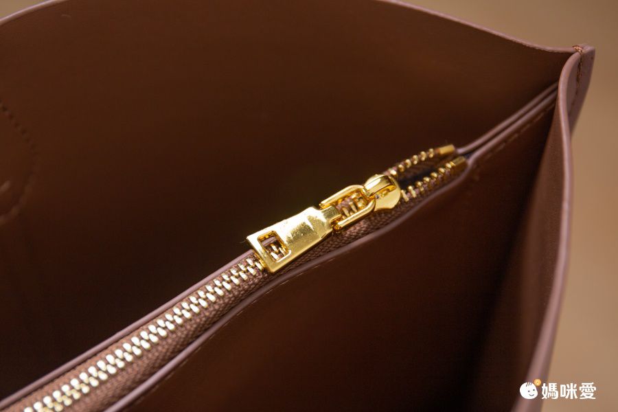 真皮大容量托特包-A4/13吋筆電可放-咖啡色 (34.5x27x12cm)