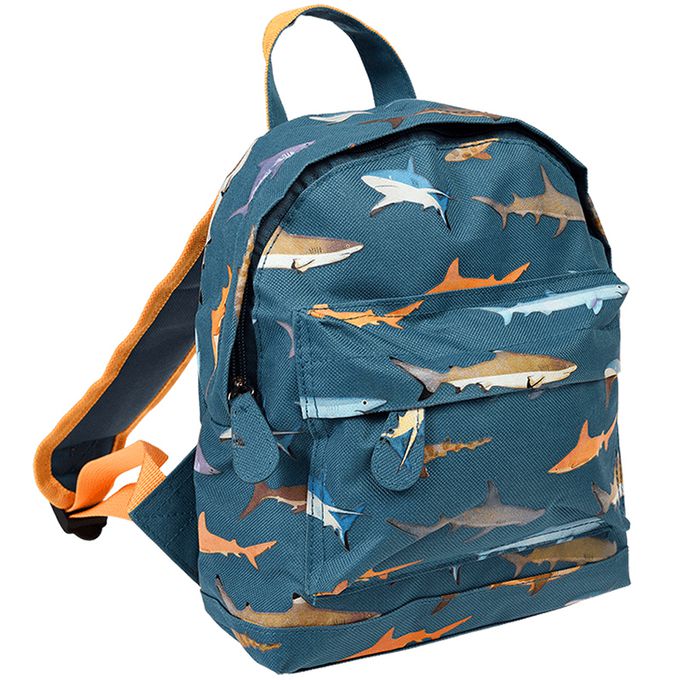 英國 Rex London - 幼兒/兒童後背包-鯊魚