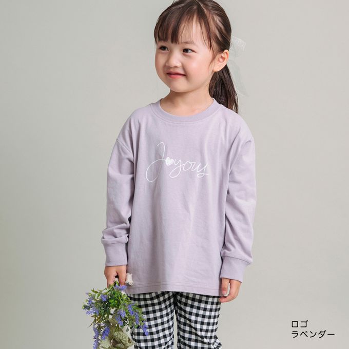 日本 BRANSHES - 100%棉 女孩印花薄長袖上衣-甜甜圈-米白