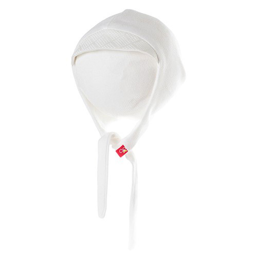 美國 GOUMIKIDS - 有機棉嬰兒帽-菱形點點 (3-6m)