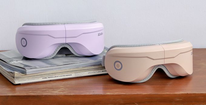 3ZeBra - 5C熱敷按摩眼罩-藍芽音樂款-丁香紫-376 g