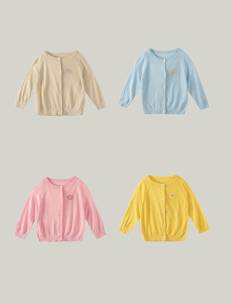 Q版針織外套-黃色