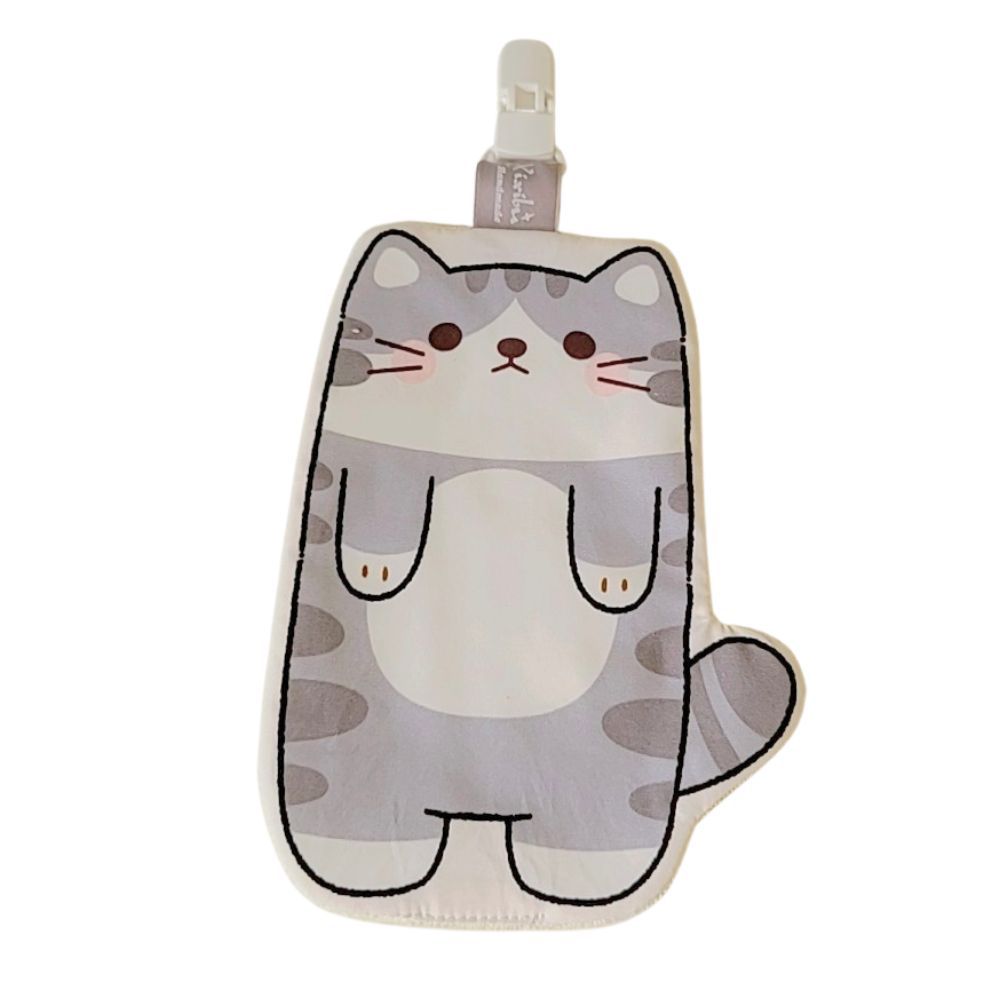 【職人手作系列】守護手帕巾-小灰貓