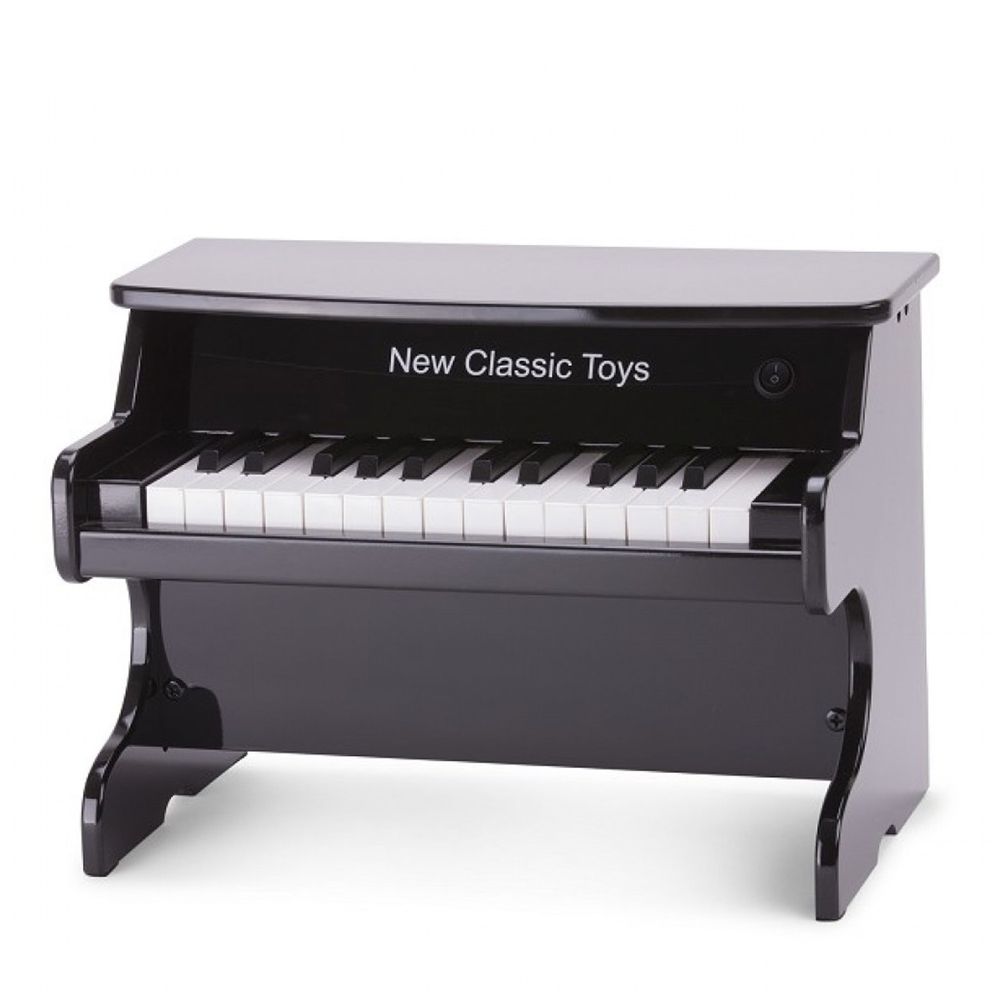 荷蘭 New Classic Toys - 幼兒25鍵電子鋼琴玩具-沉穩黑