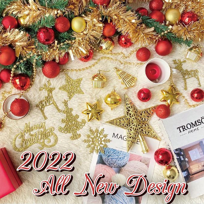 TROMSO - 北歐絕美聖誕樹-百老匯紅金 (180cm)