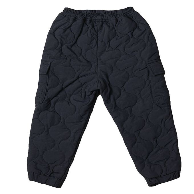 akachan honpo - 長褲-尼龍塔夫綢布鋪棉-深藍色