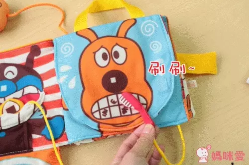 日本麵包超人 小月齡玩具✖生活學習布書