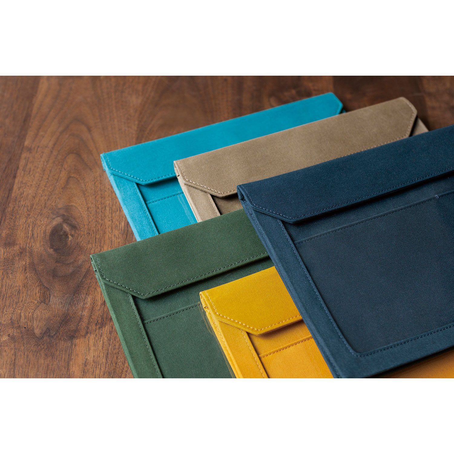 日本千趣會 - 文件美術用品質感帆布收納包-海軍藍 (A5)