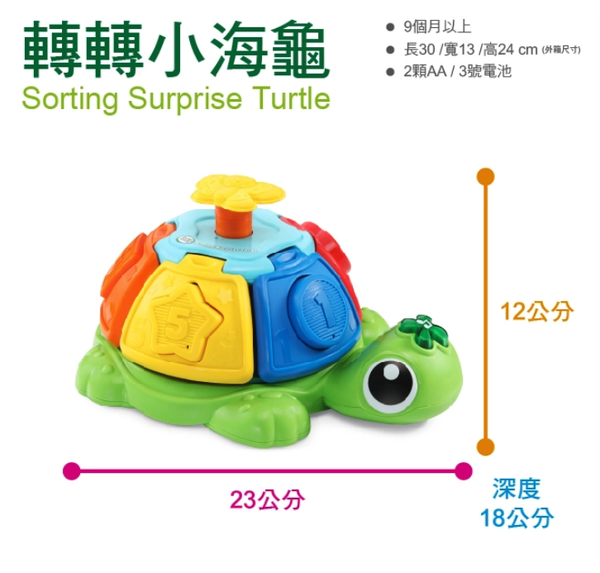 LeapFrog美國跳跳蛙 - 轉轉小海龜