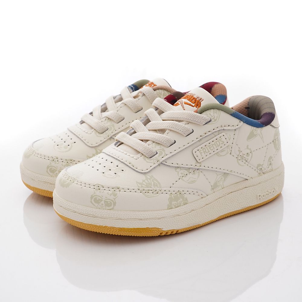 REEBOK - 功夫熊貓聯名經典鞋款01205系列(小童段)-米白