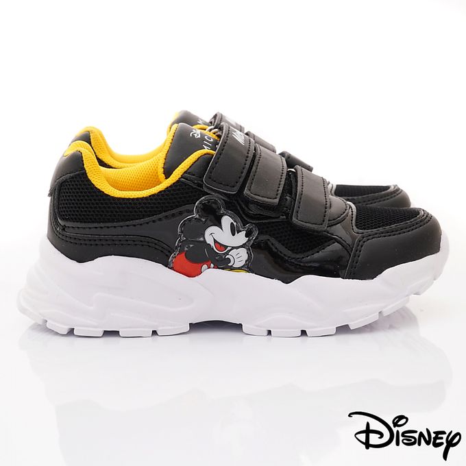 DISNEY童鞋 米奇三絆帶休閒運動鞋-123034黑(中小童段)-運動鞋-黑