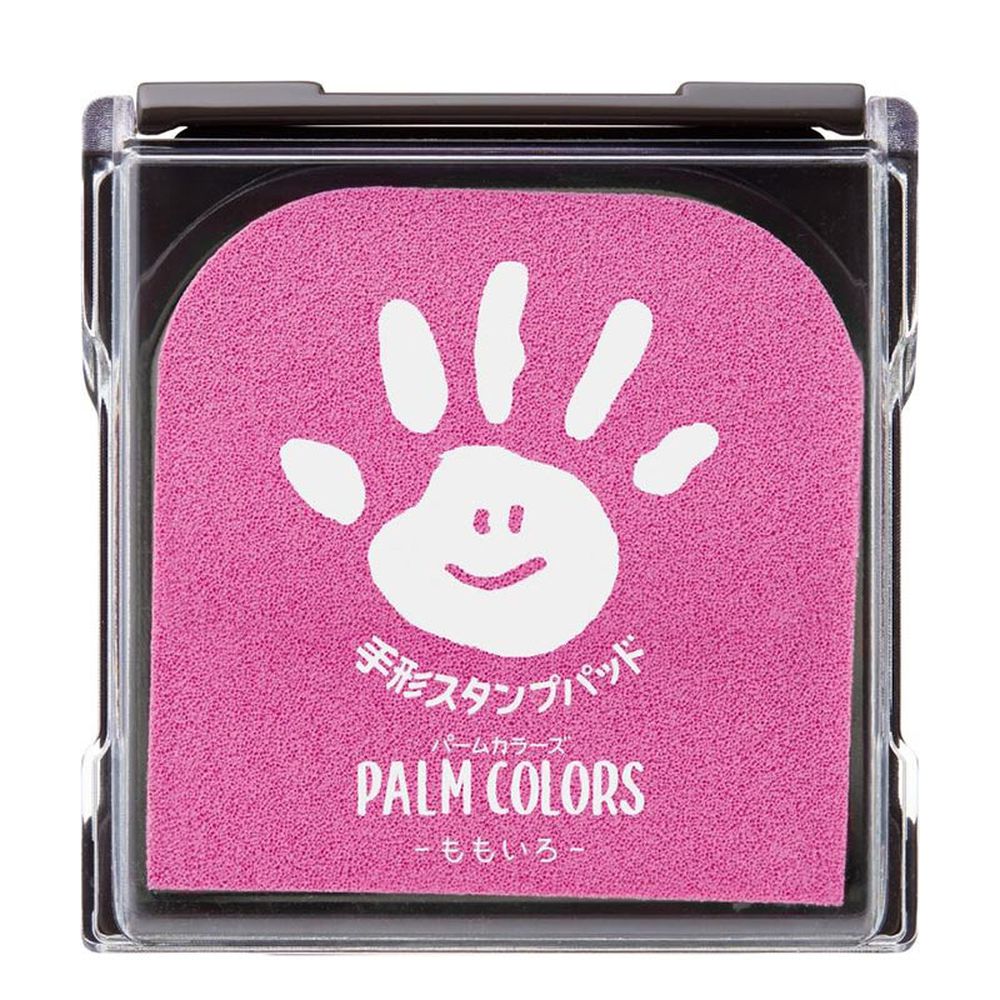 PALM COLORS 手印用印台-桃色-日本製