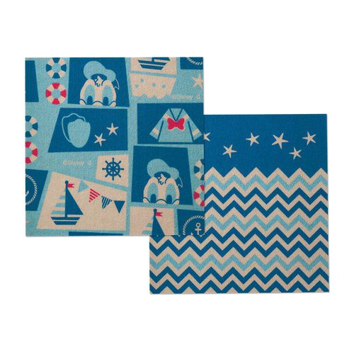 日本千趣會 - 迪士尼 日本製室內輕薄地毯(可機洗)-愛麗絲 (30x30cm)-各色2枚(共6枚)