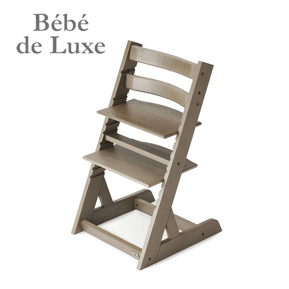 Bebe de Luxe - Multi Stage兒童用高腳椅(含座布套五點式安全帶)-摩卡咖