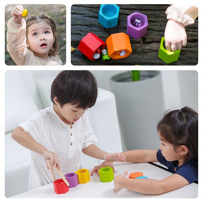 泰國 Plantoys - 嗡嗡嗡色彩配對組