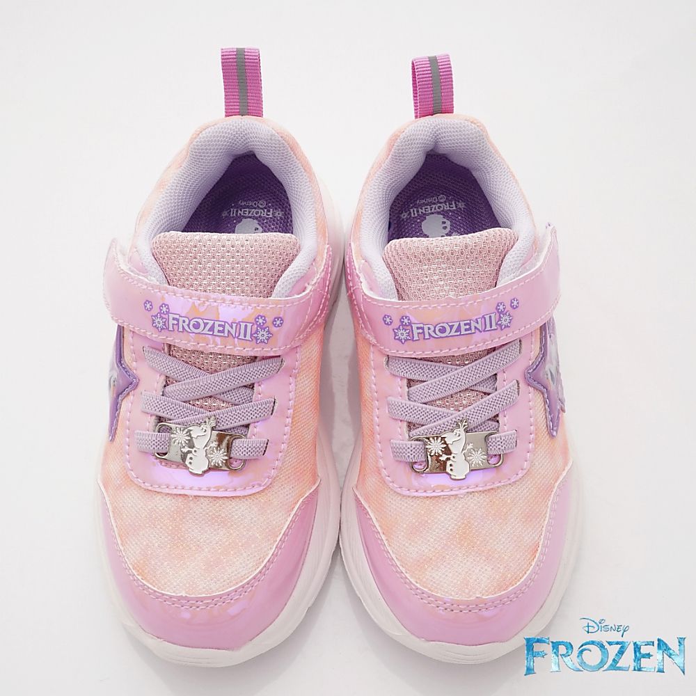 冰雪奇緣 - 冰雪奇緣電燈運動鞋雪寶款(中小童段)-運動鞋-粉紫