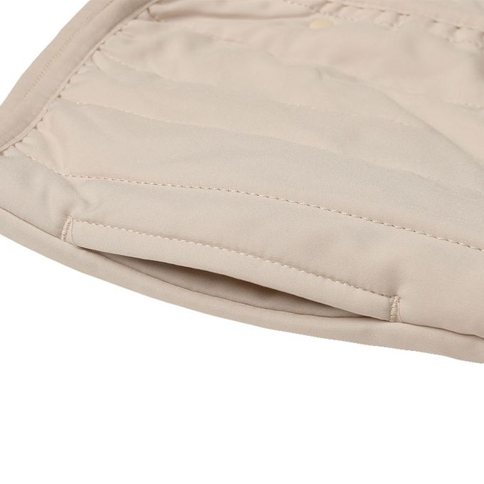 akachan honpo - 寬鬆夾克-超細纖維-象牙白色