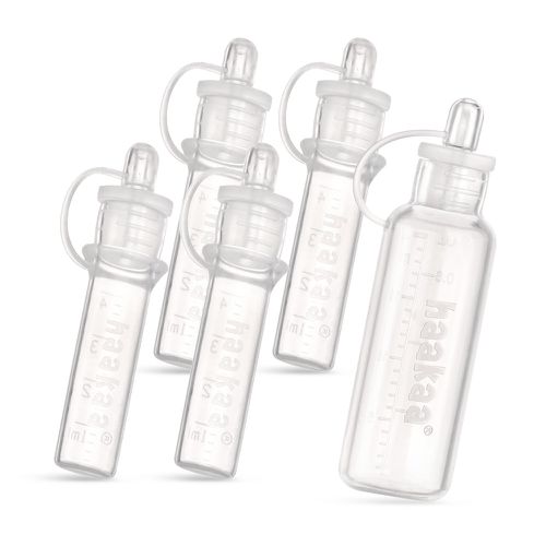 矽膠初乳收集器套裝（預滅菌）(20mlx1+4mlx4)-4入x4ml+1入x20ml