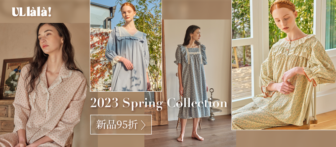 韓國 ULLALA - (情侶款)經典純色短袖長褲睡衣套裝-女款-深藍 (FREE)