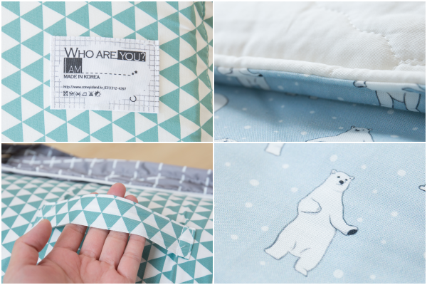 韓國 2cm+透氣乳膠墊睡袋，支撐力UP↑，分散受力保護寶貝脊椎 ♥