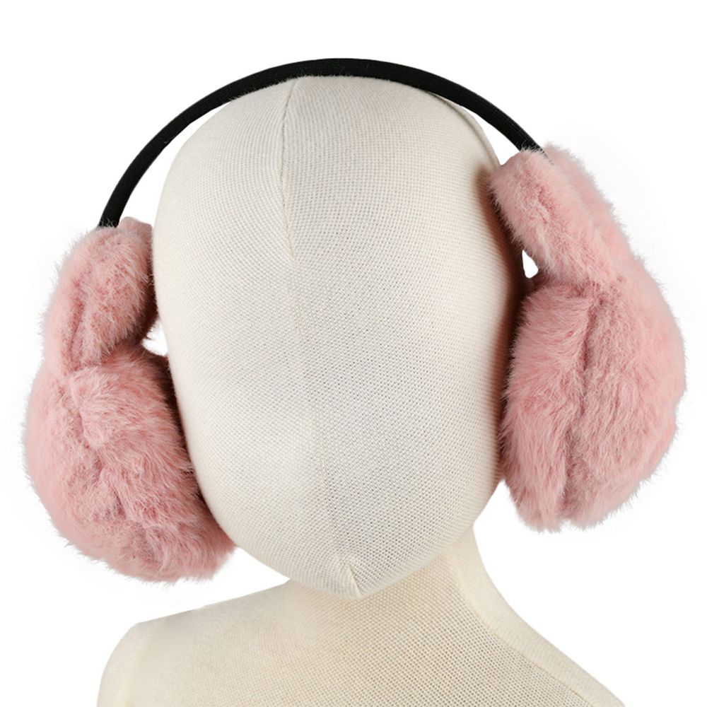 akachan honpo - 保暖耳罩-動物-粉紅色 (100cm)