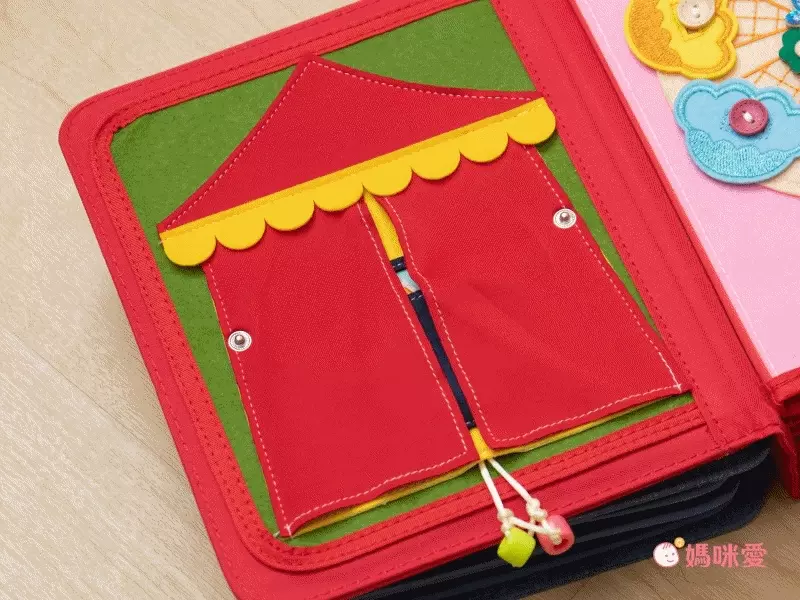 職能治療師推薦【MY FIRST BOOK】蒙特梭利手工布書