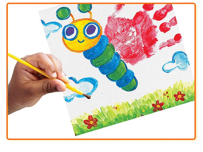 Crayola繪兒樂 - 可水洗兒童顏料18色