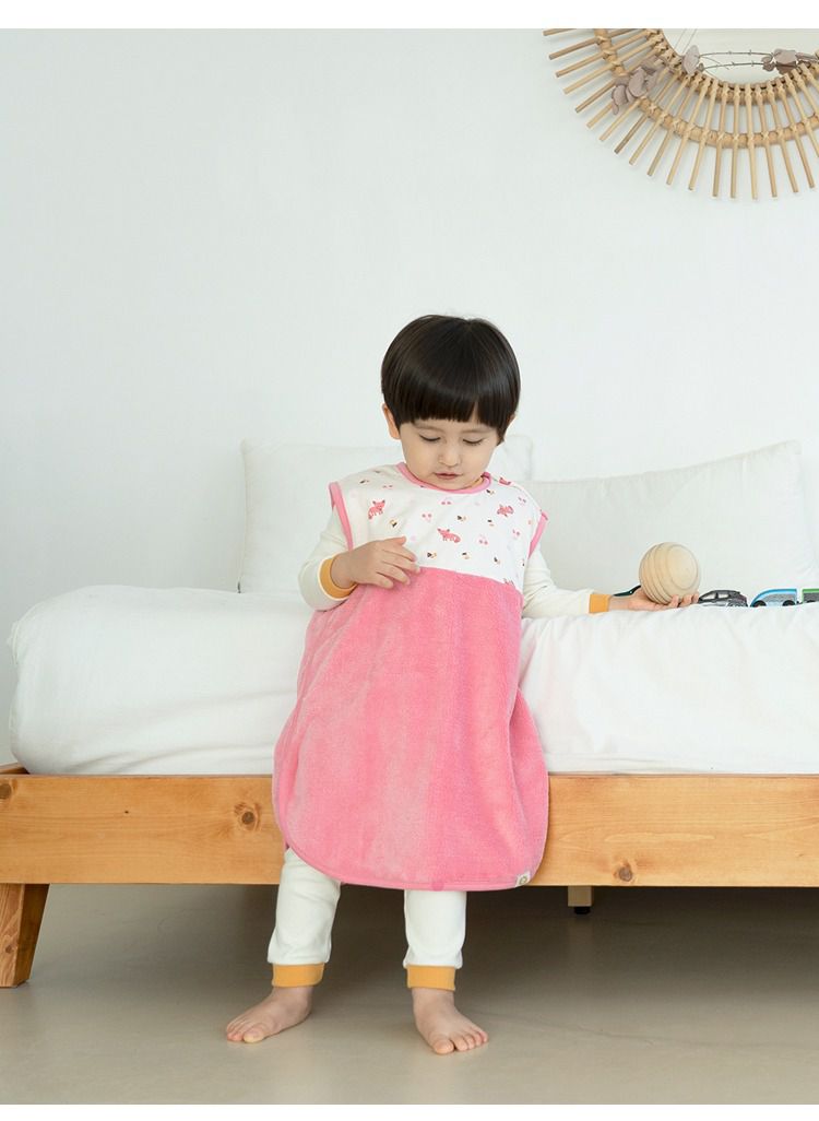 韓國 Han's Pumpkin - 雙面成長式防踢被-冬季型-栗香松鼠