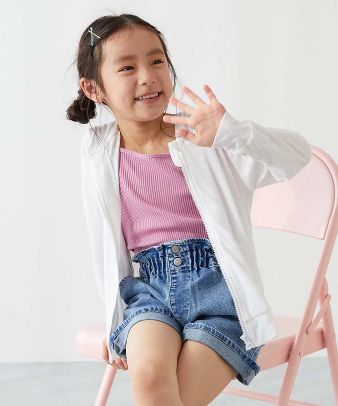 日本 devirock - 90%抗UV 輕薄透氣防曬連帽小外套-薄荷綠