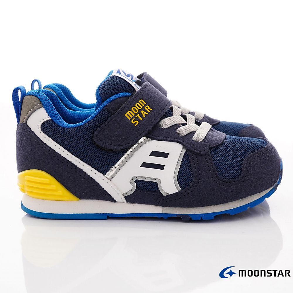 Moonstar日本月星 - HI系列十大機能運動鞋(中小童款)-深藍