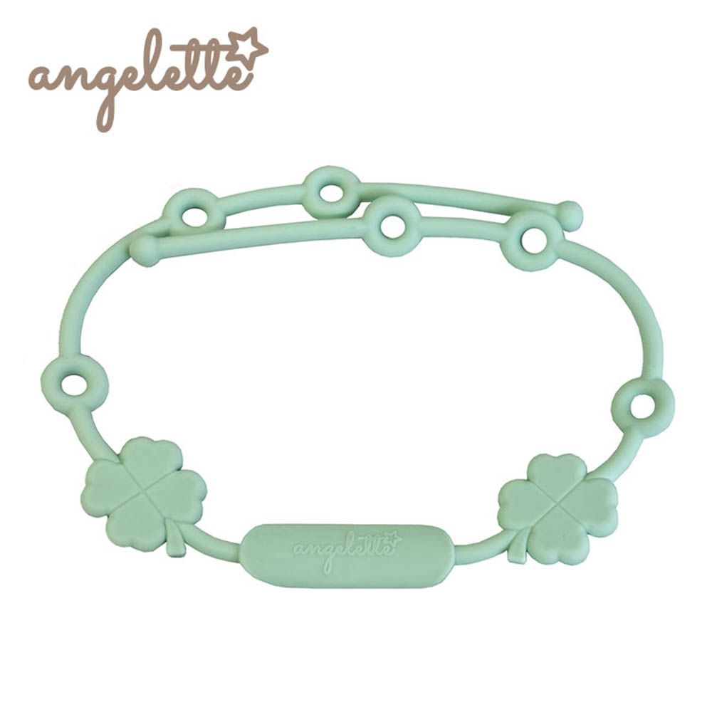 angelette多功能防掉繩-幸運草-淺綠色