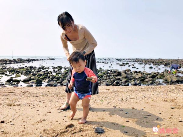 英國 Close - Pop-in嬰兒抗UV防曬泳衣/長袖-珊瑚藍