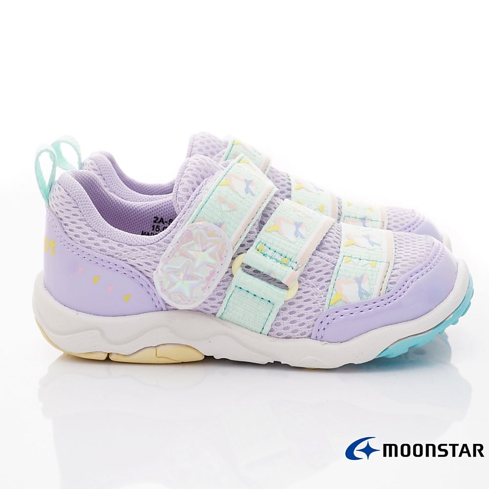 MOONSTAR日本月星 - 速乾公園鞋/休閒鞋(中小童段)-紫