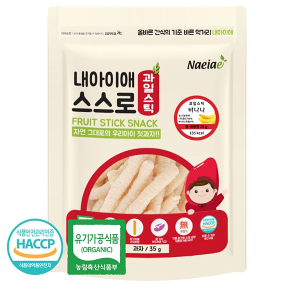 Naeiae - Naeiae韓國米棒-香蕉-35g