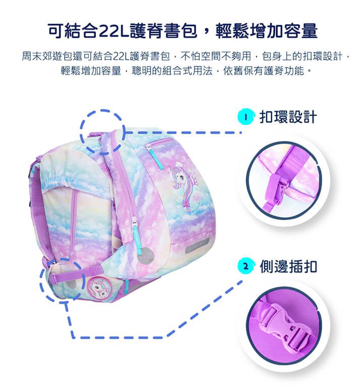 Beckmann - 週末郊遊包 12L-森林小鹿 2.0 (140cm以下)