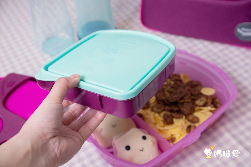 100%防漏 【法國Maped 兒童子母餐盒】耐100度高溫、可放洗碗機