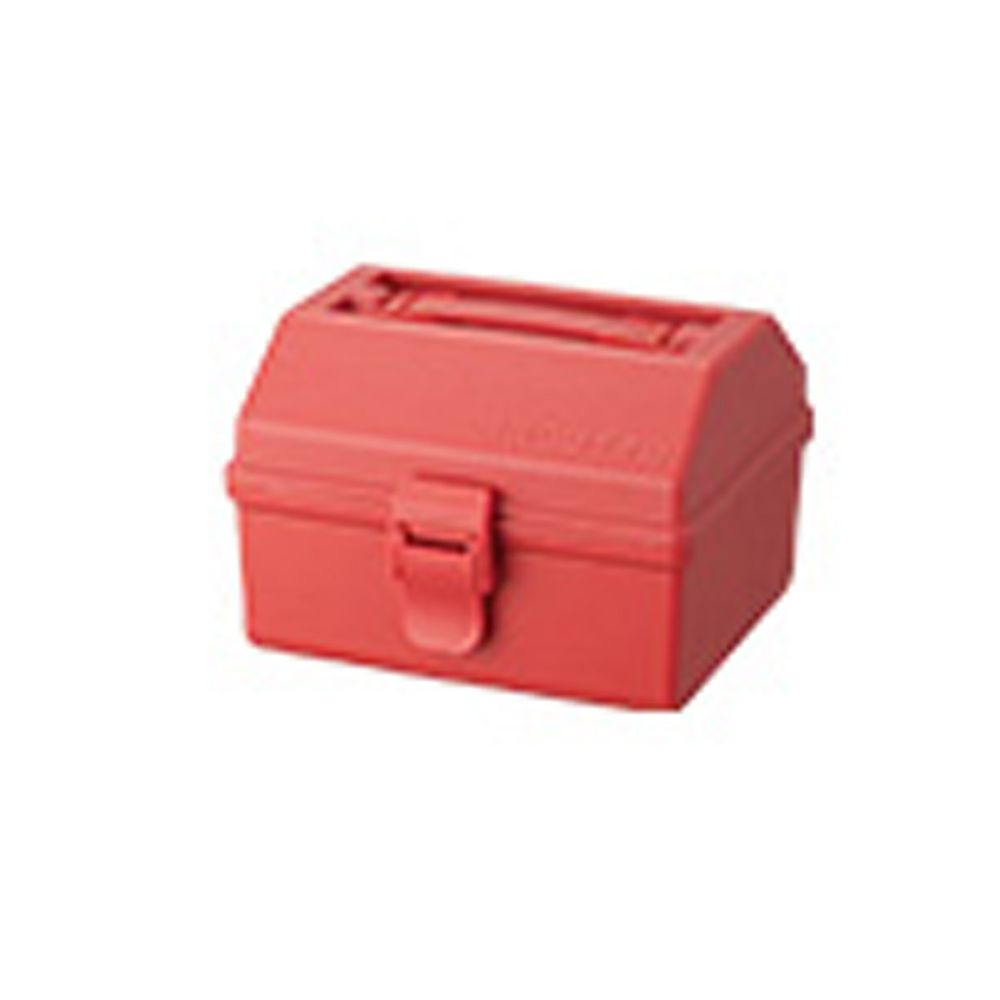 日本天馬 - HACOTTO 方形多功能PP手提式收納工具箱-珊瑚紅