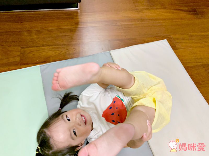 純棉網眼腹卷高腰護肚褲-藍色