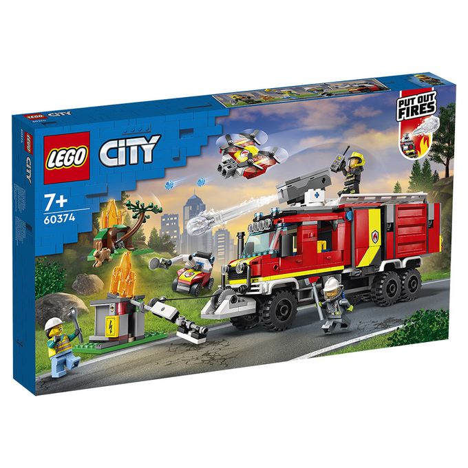 樂高 LEGO - 樂高積木 LEGO《 LT60374 》City 城市系列 - 消防指揮車