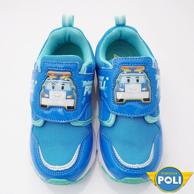 POLI波力-電燈運動鞋-POKX21246藍(中小童段)-運動鞋-藍