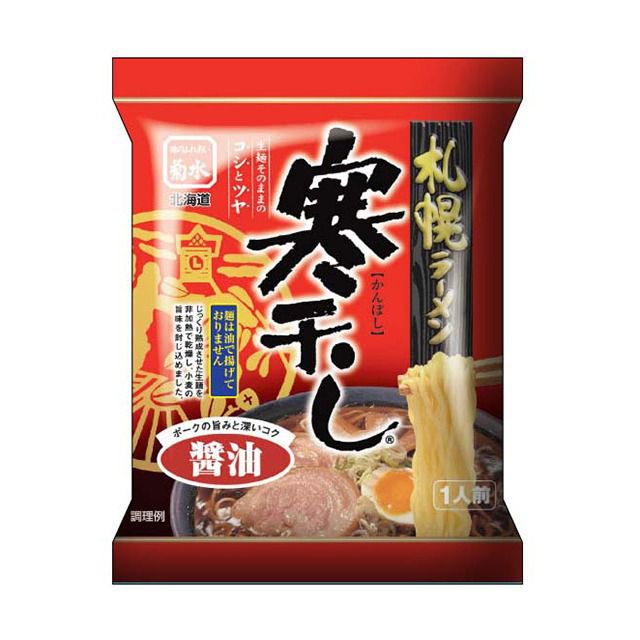 日本菊水 - 札幌寒干拉麵-味噌-123g